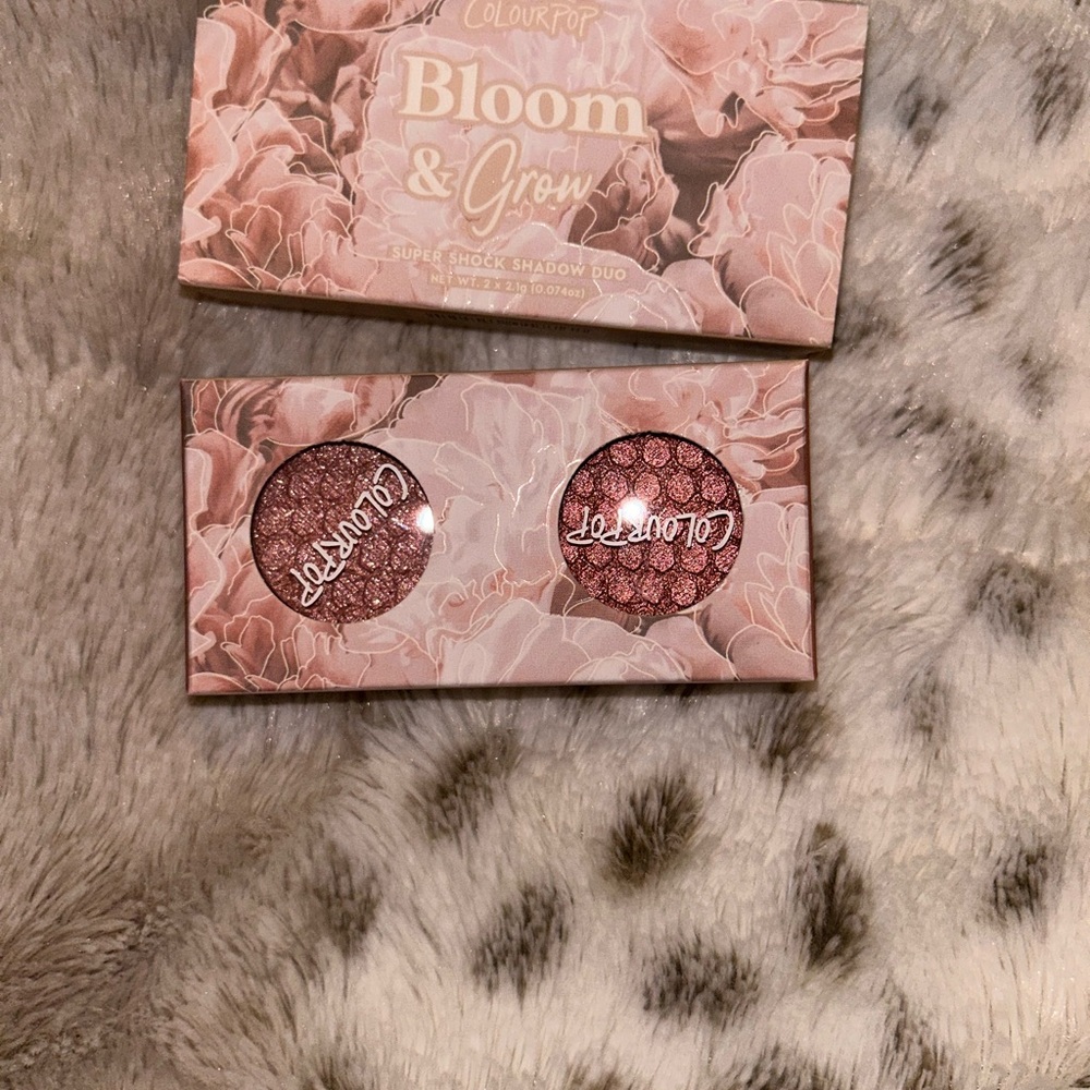 ColourPop Bloom & Grow Super Shock Shadow Duo - Rose and Mauve